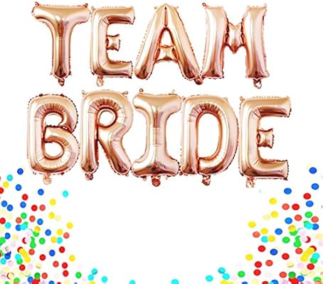 Diy House Hen Party Decoration Team Bride Banner Balloon Bunting