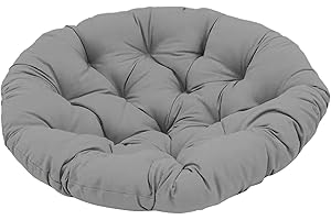 Papasan Chair Cushion Egg Chair Cushion Hanging Basket Chair Cushion Thick Round Garden Chair Mat for Living Room Outdoor Use