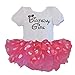 Birthday Girl T-Shirt with Polka Dot Tutu 2 pcs Set