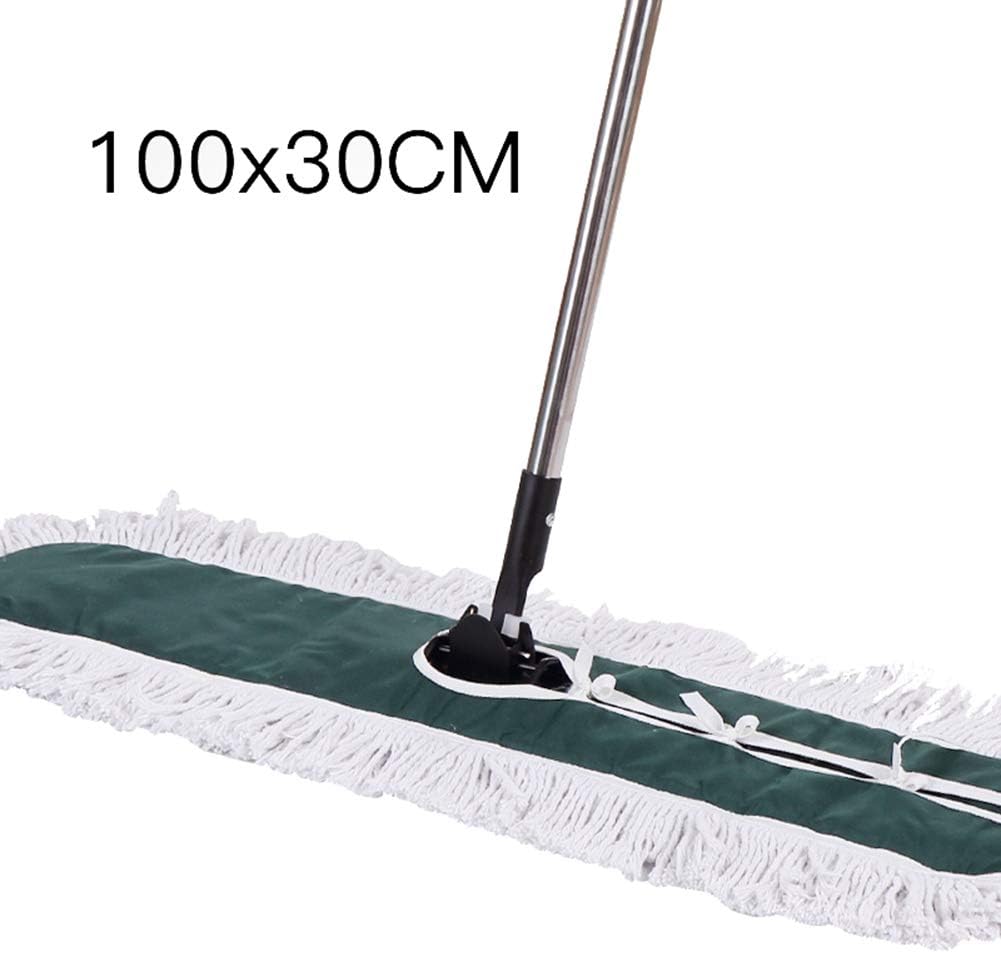 MFWFR Flat mop, large dust push hotel row mop, big mop household, lazy tile mop,L