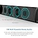 100 Watt 40 Inch TV Sound Bar, MEGACRA Home Theater System Wired and Wireless Soundbar Speaker(IR Learning Remote, 105dB, DSP Audio, Bass Adjustable,Wall Mountable) (Renewed)thumb 2