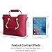 XYH PU Fashion 3 in 1 Cross Body Bags Satchel,Top-Handle Bags For Women. (Red)