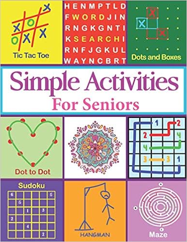 Simple Activities For Seniors: Easy Activity Puzzle Book For Dementia  Patients