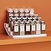 YouCopia Spicesteps 4-Tier Kitchen Cabinet Spice Shelf Organizer, 24-Bottle, White