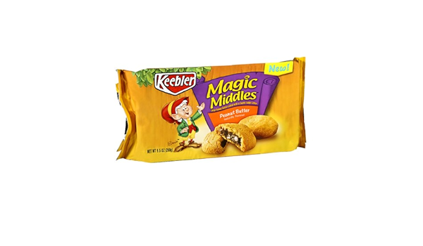 Amazon Com Keebler Magic Middles Peanut Butter Cookies Grocery Gourmet Food