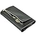 caseen ViVi Wallet Clutch Purse Case for Apple iPhone XS Max XR XS X 8 7 6S Plus, Samsung Galaxy S9/S9 Plus/S8/S8 Plus/Note 9 Note 8, Google Pixel 2 HTC LG Sony MOTO & more (Black/White, Large Size)
