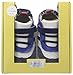 Robeez Everyday Ethan Hard Sole Mini Shoe (Infant), Navy, 9-12 Months M US