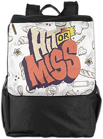 Jacob Sartorius Hit Or Miss Backpack Sport Bag Travel Daypack For Men Women Girl Boy Rucksack