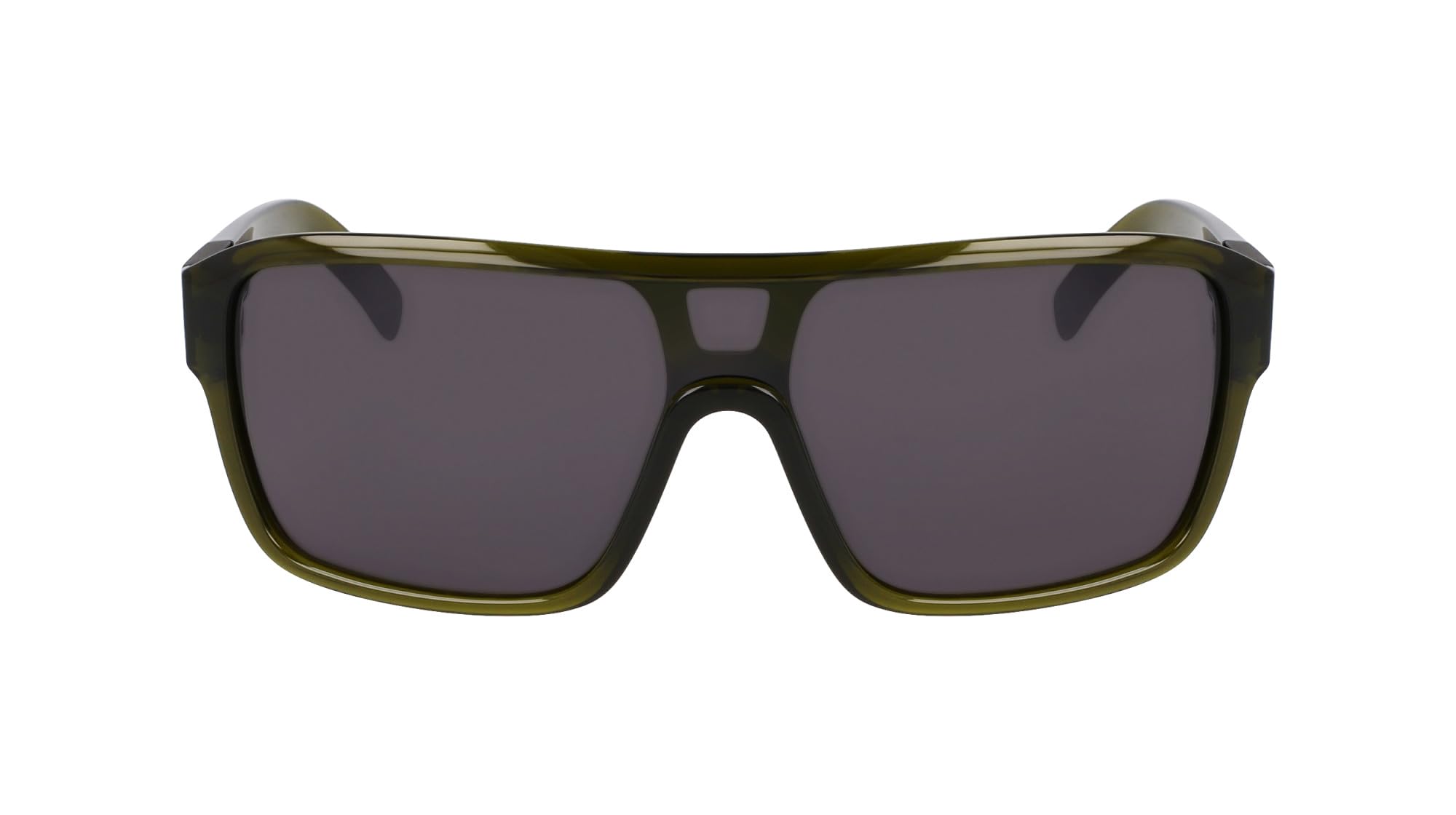 Dragon Men's Sunglasses REMIX - Shiny Sap Crystal Smoke Pol with Lumalens Smoke Polarized Lens