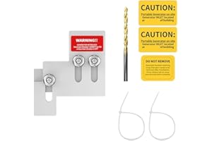 Generator Interlock Kit Aluminum Alloy with 3/4 to 7/8 Inch Spacing Compatible for Square-D for QO for Homeline 100/125 Amp E