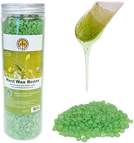 DevLon NorthWest Hard Wax Beans Hair Removal Pearl Beads Women Men Self Waxing (Tea Tree, 1PC)