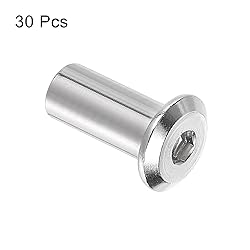 uxcell M8x20mm Hex Socket Head Insert Nut Screw