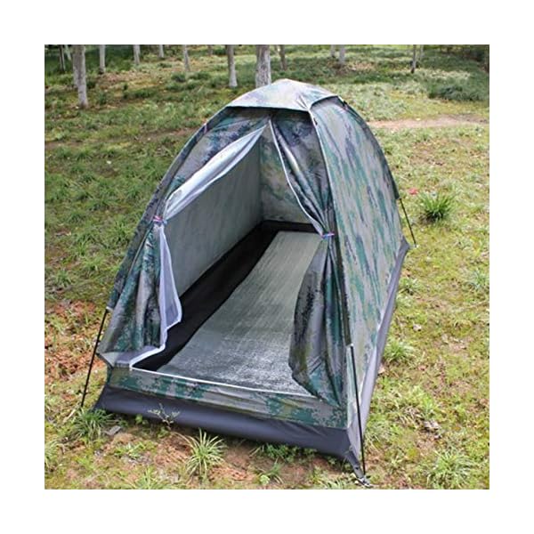 IHCIAIX Outdoor-Tarnzelt, Strandzelt, Campingzelt, für 1 Person Einlagige Polyestergewebe wasserdichte Zelte Tragetasche – Bild 4