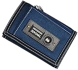 JEMINAL New Canvas Short Trifold Blue Men's Boys