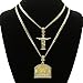 14K Gold Tone St Steel Chain 18