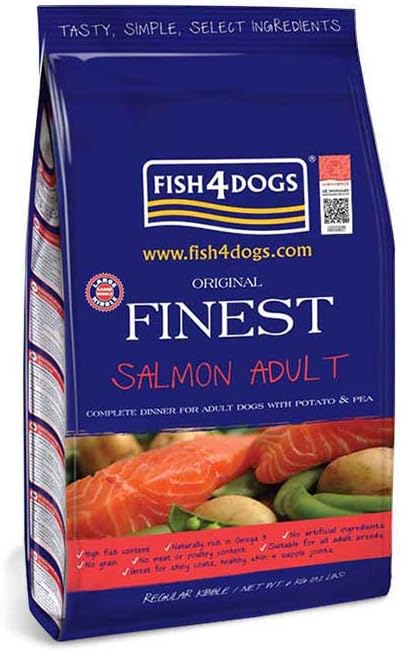 Fish4DogsFinest Salmon Complete Small Bite, 6 kg