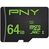 PNY High Performance MicroSDHC Memory Card 64 GB Class 10 UHS-1 U1