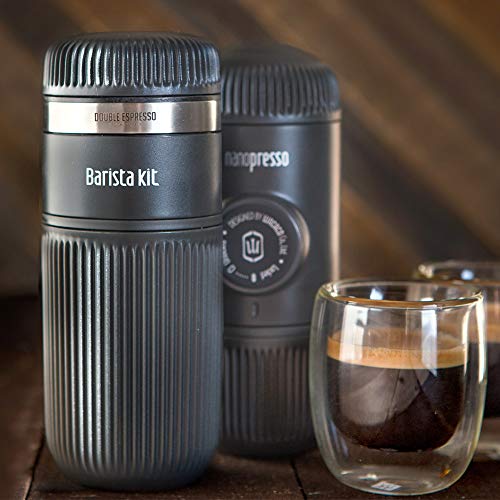 WACACO Nanopresso Barista Kit, Zubehör für die tragbare Espressomaschine Nanopresso. Doppelter Espresso, Lungo – Bild 3