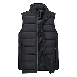 LISTHA Vest Jacket Mens Autumn Winter Coat Padded