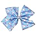 8 Inch Big Hair Bows Grosgrain Boutique Large Unicorn Bow Clips For For Teens Kids Toddlers Set of 6