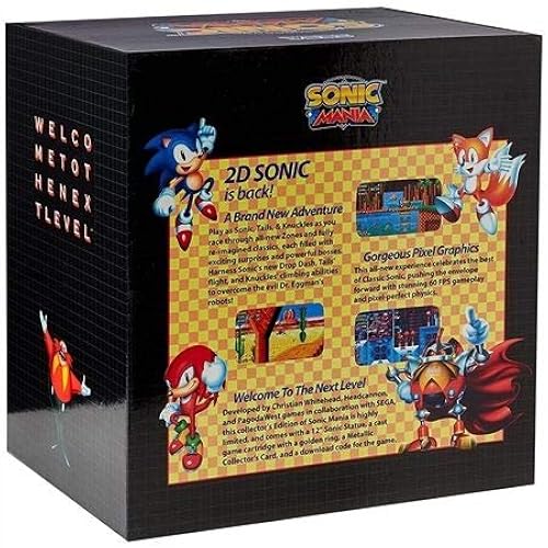 Game Sonic Mania Switch Amazon Sonic Mania: Collector's Edition