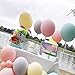 VUMSUM 36 inch Pastel Balloons for Parties 5 pcs Macaron Latex Balloons for Birthday Wedding Engagement Anniversary Christmas Festival Picnic or Any Friends & Family Party Decorations-Multicolored