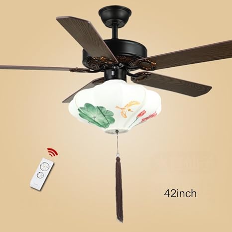 New Chinese Ceiling Fan With Led Light Electric Fan With Remote
