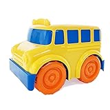 Boley School Bus Toy for Toddlers and Babies - Educational toy for toddlers with vibrant colors for baby sensory development