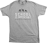 School is Important but Basketball is Importanter | Funny Sports Unisex T-shirt