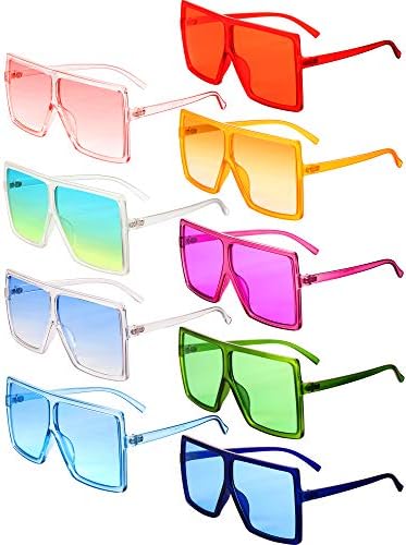 Amazon.com: Frienda 3 Piece Oversized Square Sunglasses Flat  display picture 1