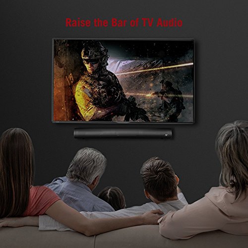 image for (Updated Version) Soundbar, TaoTronics Sound Bar Wired and Wireless Bl