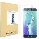 Samsung Galaxy S6 Edge Plus Screen Protector [Front and Back], PLESON Galaxy S6 Edge Plus Screen Protector Full Coverage [Curved Crystal] PET Film, Ultra HD / Definition Invisible