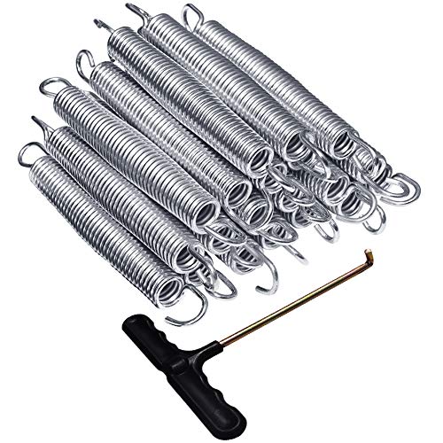 image for Eurmax 7 Inch Trampoline Springs Galvanized Steel Replacement Spring w