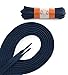 OrthoStep Oval Athletic Navy 54 inch Shoelaces 2 Pair Pack