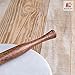 Rusticity Wood Rolling Pin for kitchen | Handmade | (14.5x1 in)