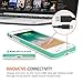 iPhone 8/7 Battery Case, Trianium Atomic Pro 3200mAh Extended Battery Charging Case Compatible with Apple iPhone 7 and iPhone 8 (4.7-inch) [White/Turquoise] Portable Charger Power Pack Juice Bank