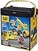 Toy State Caterpillar CAT Junior Operator Work Site - Machine Pairs Dump Truck/Dump Loader Construction Vehicle