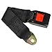 HIFROM Seat Safety Belt - Length Adjustable Car 2 Point Seat Saftey Belt Harness Kit for Single Double Seat Go Kart UTV Buggie