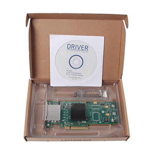 10Gtek External PCI Express SAS/SATA HBA, LSI SAS2008 Chip, 8-Port 6Gb/s, Same as LSI 9200-8E