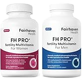 Fairhaven Health FH Pro for Men and Women Combo | Premium Prenatal Fertility Supplements | Capsules