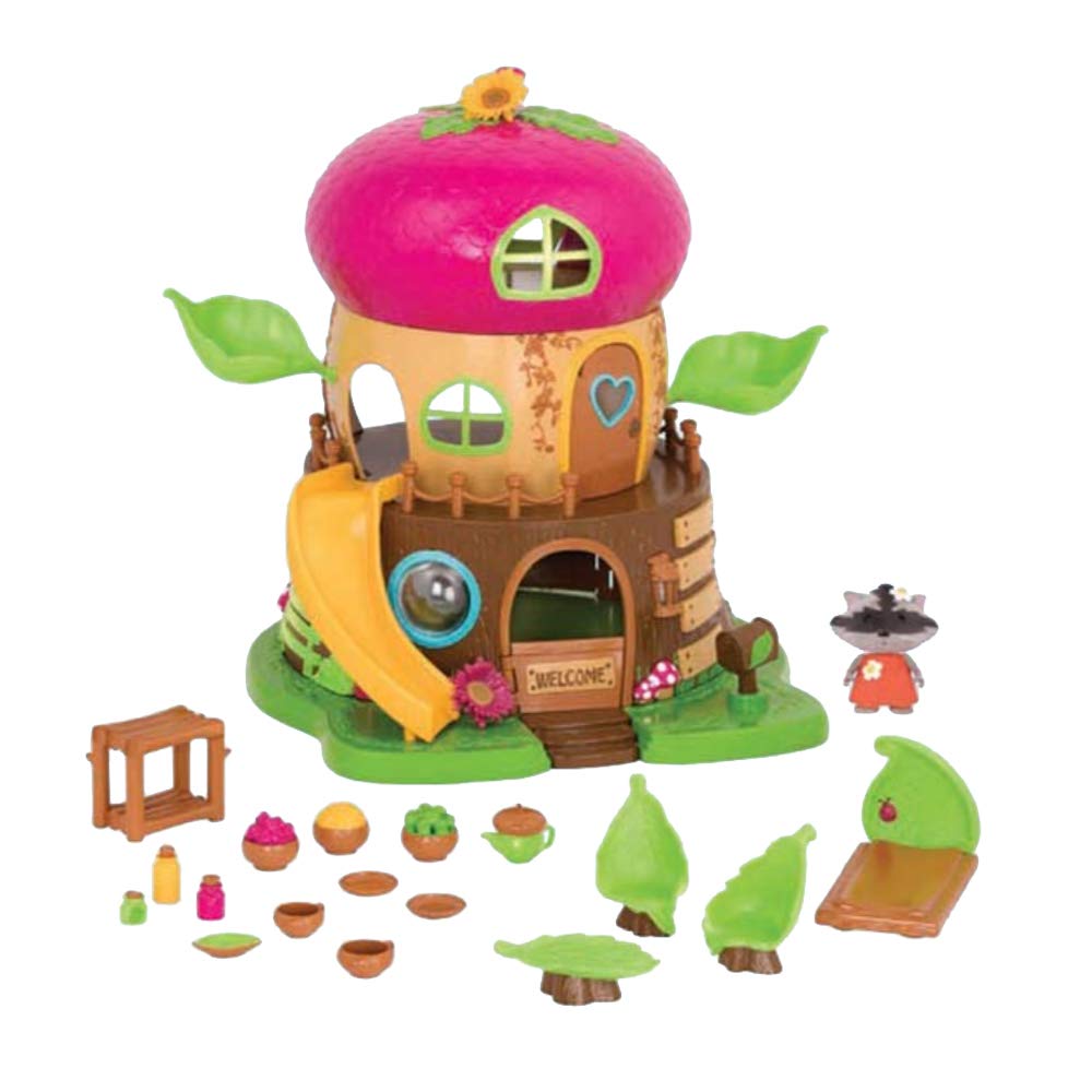 Li’l Woodzeez – Acorn Treehouse – 19 Pieces Toy Set with Treehouse, Character,and Accessories – Miniature Houses and Playsets for 3+ Years — image 1