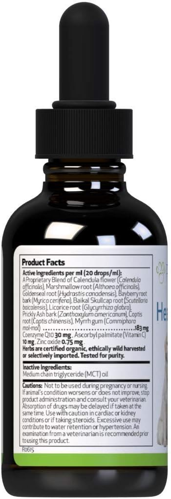 Pet Wellbeing Healthy Gums - Dog Periodontal Health - A Natural, Herbal Supplement for Healthy Gums Teeth And Breath 2 Ounces - Image 3