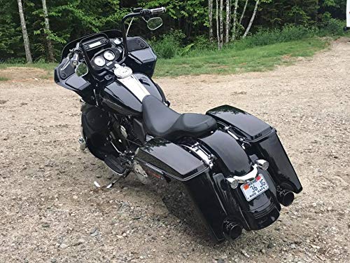 stretched bolsas and fender for street glide