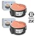 LD Compatible Toner Cartridge Replacement for Xerox 106R02180 (Black, 2-Pack)