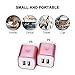 Wall Charger, FiveBox 2Pack Dual Port USB Wall Charger Brick 2.1A Phone Charger Cube Charging Block Plug Charger Box Charging Base for iPhone X/8/6/6s/7 Plus, iPad, Samsung S9 S8 S7 S6, Android, LG