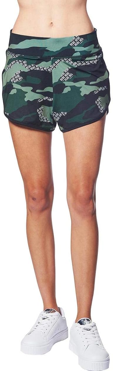 Bebe Sport Women S Camo Printed Shorts At Amazon Women S Clothing Store