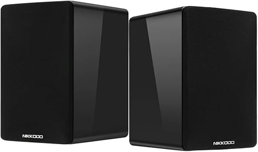 Drspear - Altavoces de estantería pasivos 60 W x 2 Home Theater