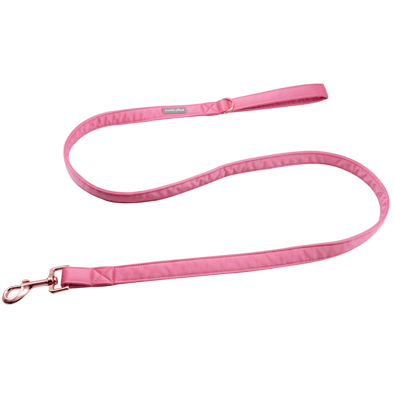 Photo 1 of Lionet Paws Dog Leash - Silk Peach Leash for Small Medium Large Dogs Matching Collar for Girl and Boy