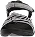 Teva Women's W Tirra Sport Sandal, Black/White Multi, 9 M US