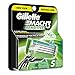Gillette Mach3 Men's Razor Blade Refills, Sensitive, 5 Count, Mens Razors / Blades